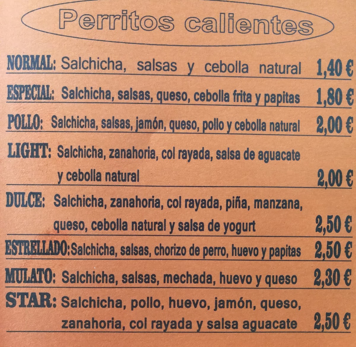 Menu Perrito Star Cardonal-2